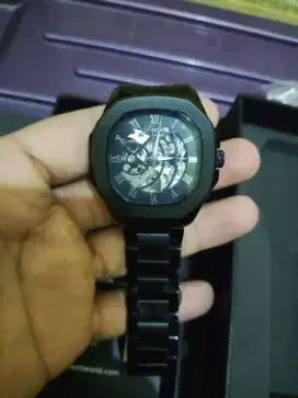 JAM TANGAN PARLENT GALLANT VORTEX STEEL BLACK