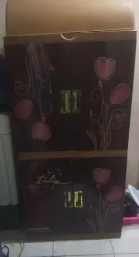 Lemari piring plastik naiba 5 tingkat