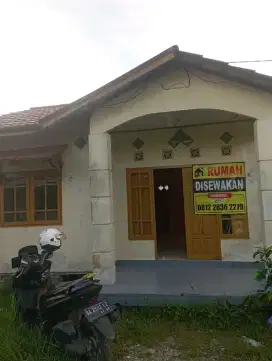 Dikontrakan atau di sewakan rumah