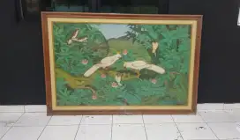 Lukisan pemandangan burung