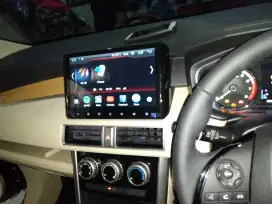 Tv Android head unit mobil 9 inch ram 4/64 asli layar sentuh ga lemot