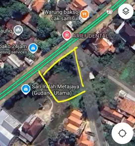 JUAL MURAH TANAH SHM PINGGIR JALAN RAYA