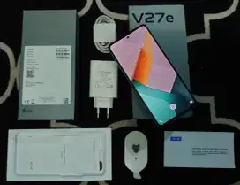 Vivo V27e ram 12/256gb lengkap sesuai di poto original semua