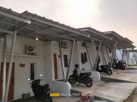 Kanopi baja ringan atap spandek pasir