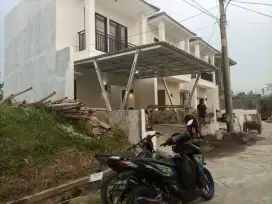 Kanopi baja ringan atap spandek polos SNI
