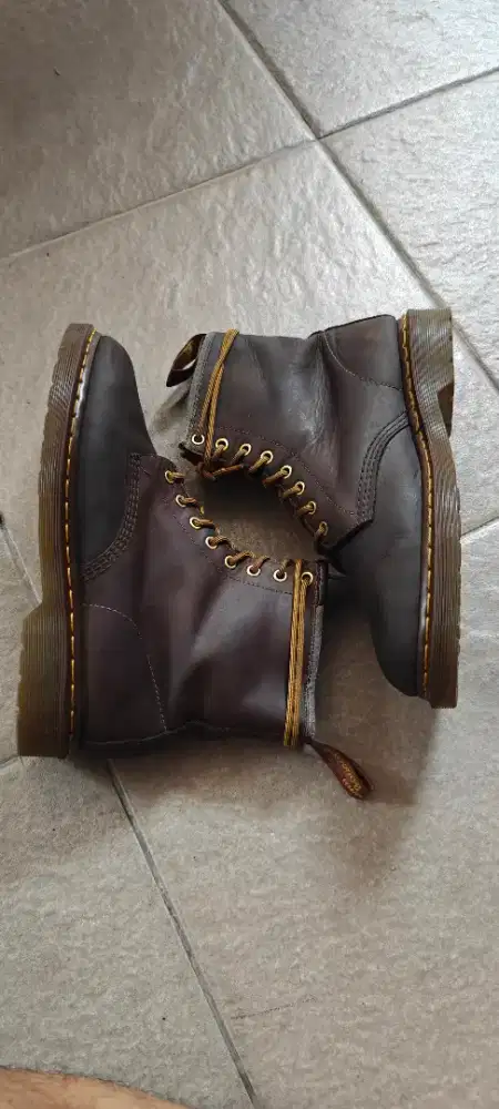 Sepatu boots dr martens docmat dr.martens 1460 crazy horse size 43