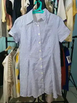 Dress Salur Biru