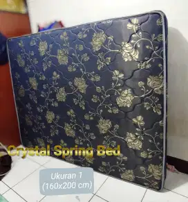 JARANG PAKAI‼️Crystal Spring Bed Ukuran 1 (Besar)