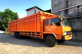 MULUS+banBARU MURAH Mitsubishi fuso tronton 6x2 bak besi sentral 2012