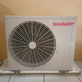 di jual outdoor AC Sharp 3/4 pk+ jasa pasang