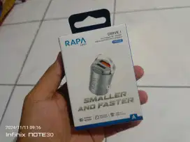 Charger Mobil Rapa 2 Port Fast Charging