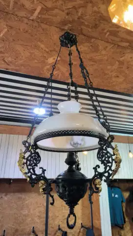 Lampu gantung betawi bahan kuningan