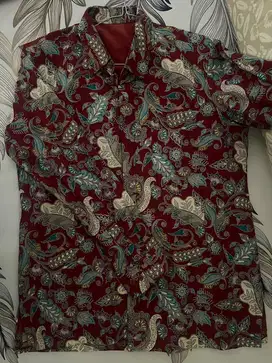 OBRAL Batik Panjang Merah