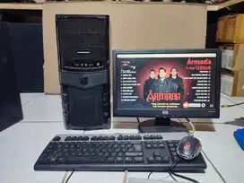 1set komputer core i3 ram 4gb wifi tinggal pakai program lengkap.