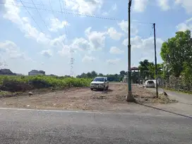 Dijual Tanah Kavling Tepi Jalan Utama di Sumberejo Klaten