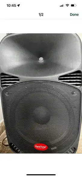 BARETONE SPEAKER ACTIVE MAX15MH