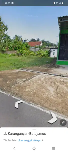 Jual tanah murah. Tepi jln raya plangsalam mojogedang