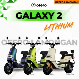 E-BIKE SEPEDA LISTRIK OFERO GALAXY 2 LITH SPEED 30KM  POWER 500W