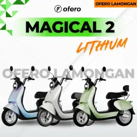 E-BIKE SEPEDA LISTRIK OFERO MAGICAL 2 LITH SPEED 36KM POWER 500W