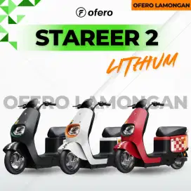 E-BIKE SEPEDA LISTRIK OFERO STAREER 2 LITH SPEED 55KM POWER 800W