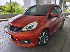 Pajak Panjang -  Honda Brio 1.2 RS Bensin AT 2017 Orange FN