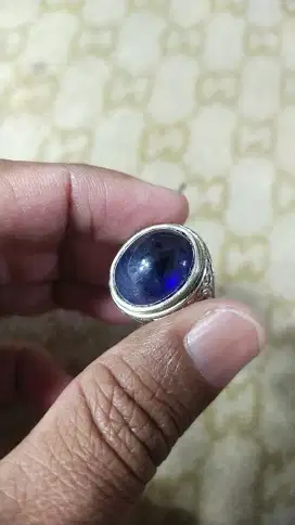 Cincin blue safir