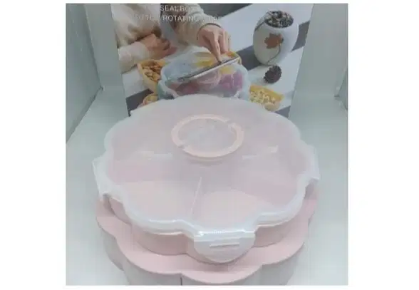Candy Box 7701 Toples Bunga Putar Rotating Putar Kue Permen Kue 10in1