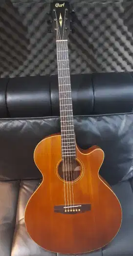 Gitar akustik elektrik cort spx 1f Ns original full solid (siap pakai)