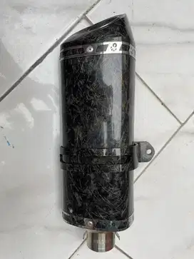 Knalpot villan karbon