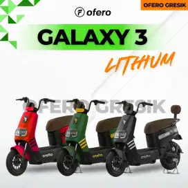 SEPEDA LISTRIK OFERO GALAXY 3 LITHIUM E-BIKE/SPEED 38KM POWER 500W