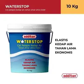 Additon Woterstop 10Kg Cat Kedap Air Tahan Sinar UV