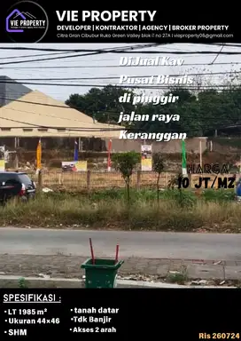 DiJual cepat Tanah Strategis di Kranggan Hanya 10 jt/m2