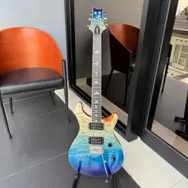 PRS SE Custom 24-08 Quilt Blue Fade Limited