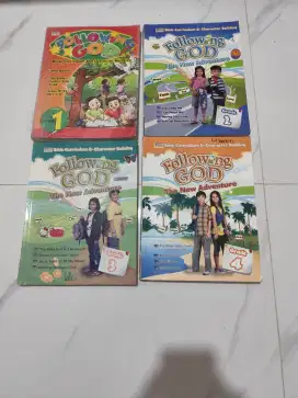 Following God buku belajar agama internatinoal school