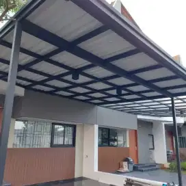 Kanopi Alderon Double Layer Free Survei