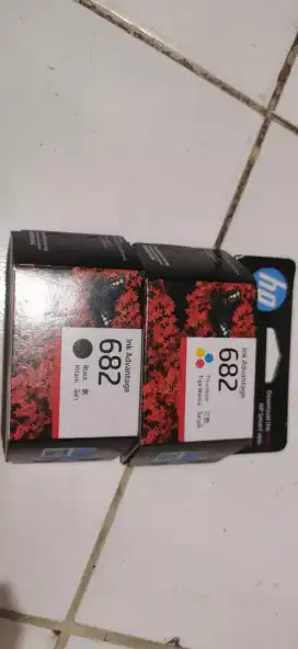 Diterima tinta printer HP 682 baru