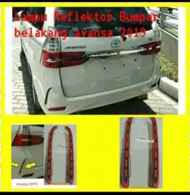 Lampu Reflektor Led Bemper Belakang All New Avanza 2019-2022