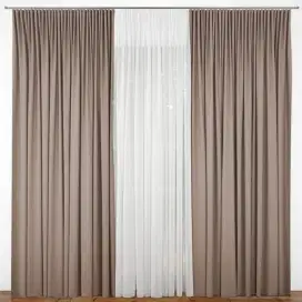 Jual gordyn gorden tirai vertikal roll blind jasa wallpaper dinding vi