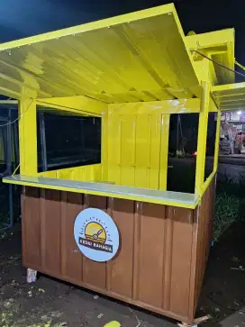 BOOTH KONTAINER/GEROBAK JUALAN/CONTAINER/GEROBAK KONTAINER/GEROBAK