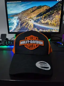 Topi Harley Davidson The Classic Snapback Original New Mulus !