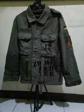 Jaket Militer Military Jerman Original Custom