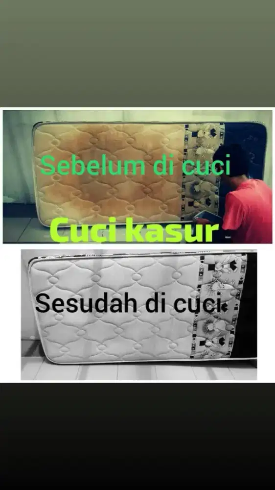 Jasa cuci Sofa, Springbed, Karpet  Menteng