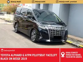 [ WARRANTY ] Toyota Alphard G ATPM Pilotseat Facelift Black 2019/2020