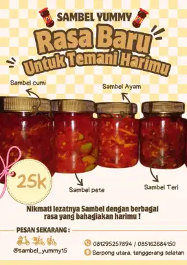 Sambal toples bervarian