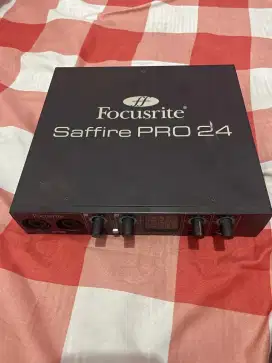 Sound card focusrite saffire pro 24.4in,4out