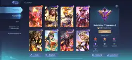 Akun Mobile Legend Skin Legend