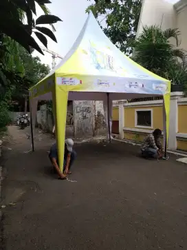 Tenda kerucut tenda promosi tenda cafe tenda pameran payung taman dll