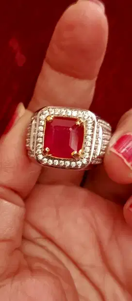 Cincin Ruby Red To Orange