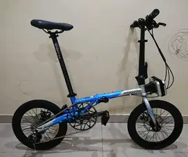 Sepeda lipat 16+ frame chromoly