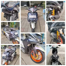 Aerox 2017 ABS + Keyless Cakep